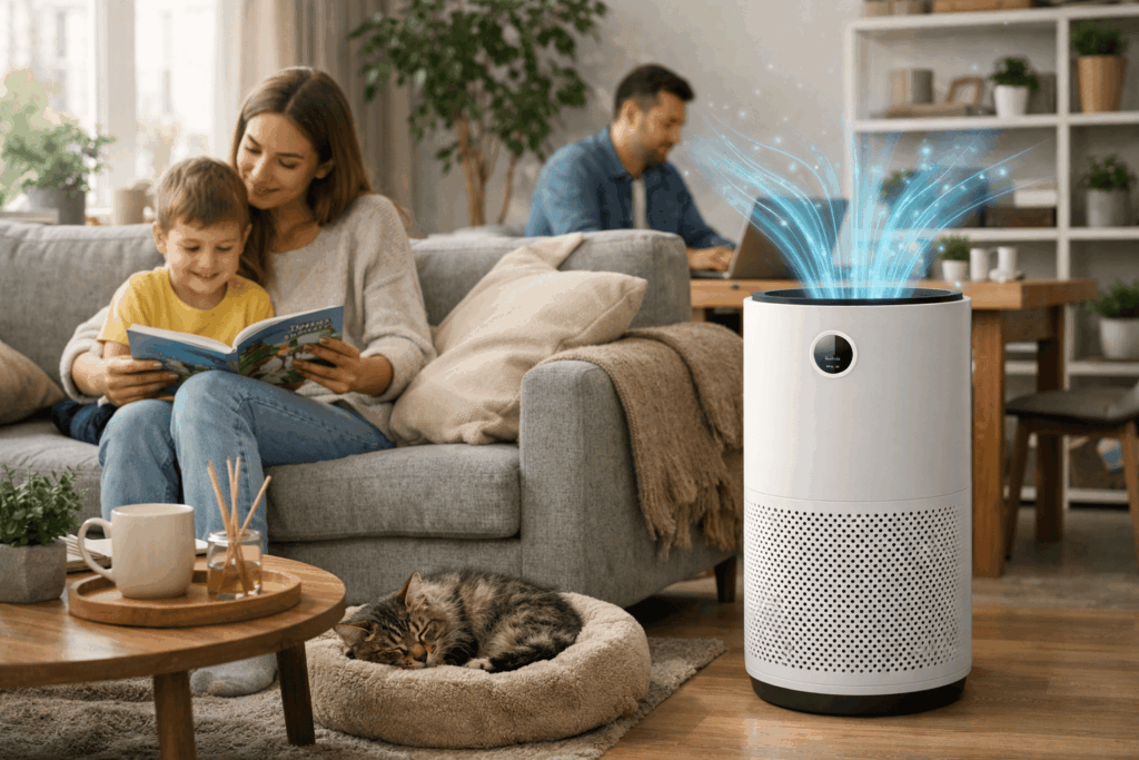 깨끗한 실내 공기가 공간을 더 편안하게 느끼게 하는 이유