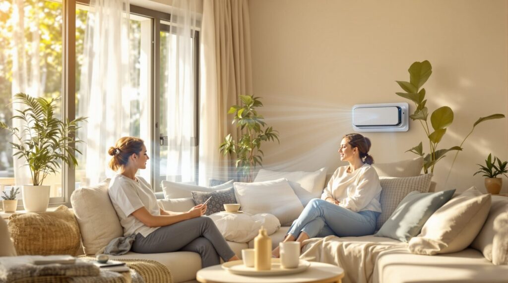 공기의 상쾌함이 실내 분위기를 바꾸는 방법